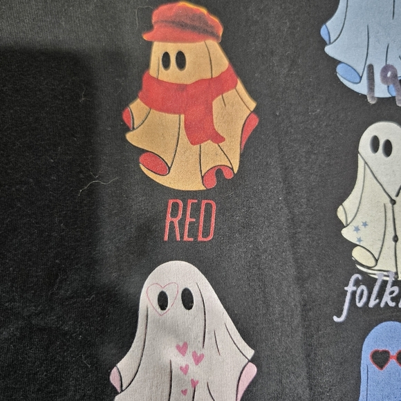 The Eras Tour Concert Ghost Tayloe Swift Halloween Swifties T Shirt Sz 5X - Picture 8 of 12